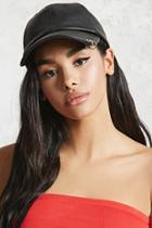 Forever21 Faux Leather Hoop Dad Cap