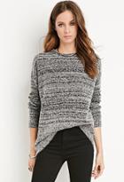 Forever21 Marled Longline Sweater
