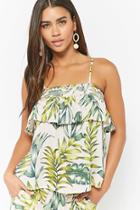 Forever21 I The Wild Tropical Smocked Cami