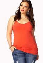 Forever21 Plus Size Longline V-neck Cami