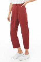 Forever21 Tie-waist Ankle Pants