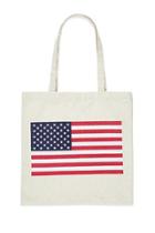 Forever21 American Flag Graphic Eco Tote Bag
