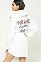 Forever21 You Make My Heart Smile Jacket