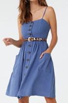 Forever21 Linen-blend A-line Dress