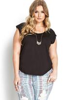 Forever21 Plus Casual Cool Pocket Tee