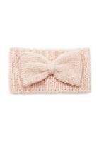 Forever21 Knit Bow Headband (pink)