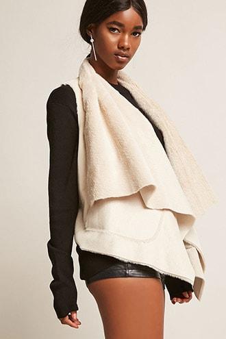 Forever21 May Logan Faux Suede Vest