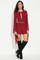 Forever21 Women's  Lavish Alice Angel Sleeve Romper