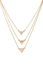 Forever21 Layered Triangle Necklace