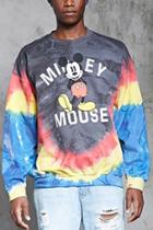 Forever21 Tie Dye Mickey Mouse Pullover