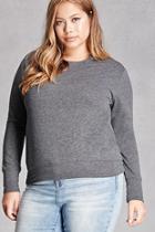 Forever21 Plus Size Marled Sweatshirt