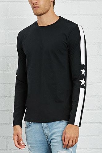 Forever21 Stars And Stripes Graphic Tee