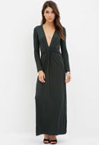 Forever21 Twist-front Maxi Dress