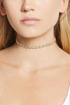 Forever21 Floral Chain-link Choker