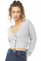 Forever21 Brushed Button-front Sweater