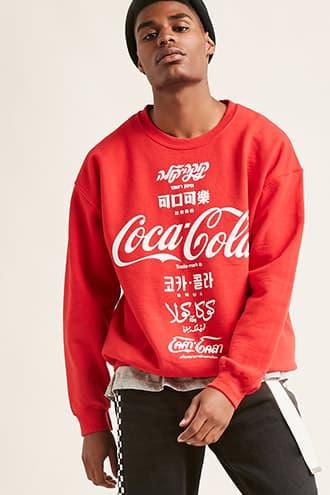 Forever21 Coca-cola Graphic Sweatshirt
