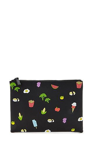 Forever21 Fry Print Makeup Pouch