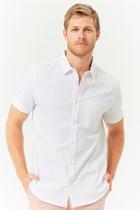 Forever21 Marled Short-sleeve Shirt