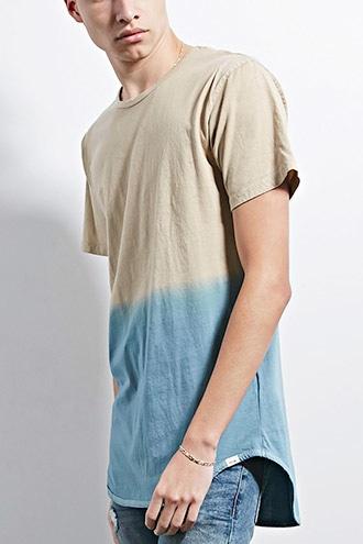 Forever21 Eptm. Dip Dye Longline Tee