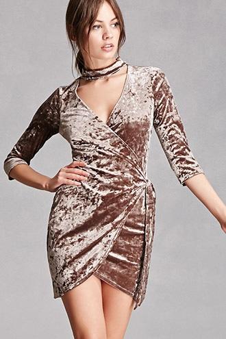 Forever21 Velvet Cutout Dress