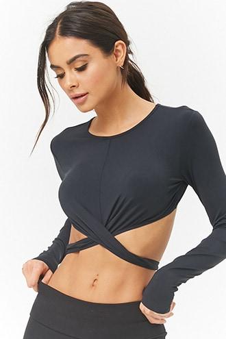 Forever21 Active Cutout Swim Top