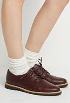 Forever21 Faux Leather Oxfords