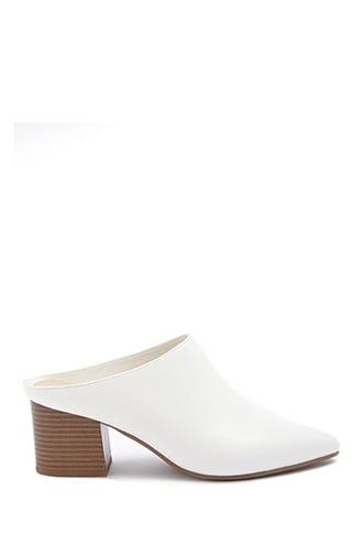 Forever21 Block Heel Mules