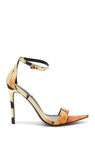 Forever21 Animal Print Stiletto Heels