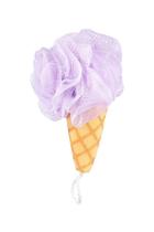 Forever21 Purple & Brown Ice Cream Cone Bath Sponge