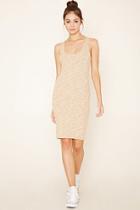 Forever21 Women's  Heathered Knit Bodycon Dress