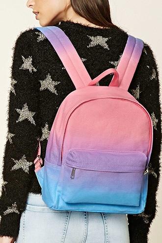 Forever21 Gradient Tie-dye Mini Backpack