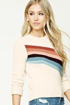 Forever21 Colorblock Striped Sweater