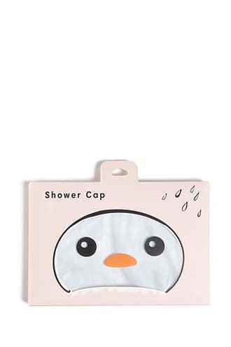 Forever21 Penguin Face Shower Cap