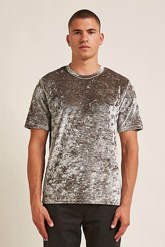 Forever21 Textured Velvet Tee