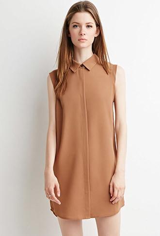 Forever21 Collared Shift Dress