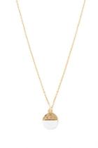 Forever21 Faux Pearl Pendant Necklace