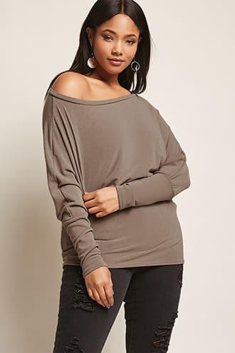 Forever21 Plus Size Cowl Neck Top