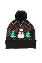 Forever21 Holiday Print Beanie