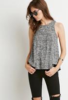 Forever21 Heathered Racerback Trapeze Top