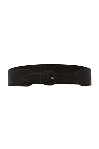 Forever21 Black Faux Suede Belt