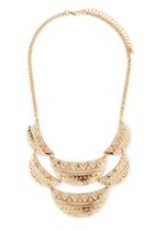 Forever21 Geo Cutout Necklace