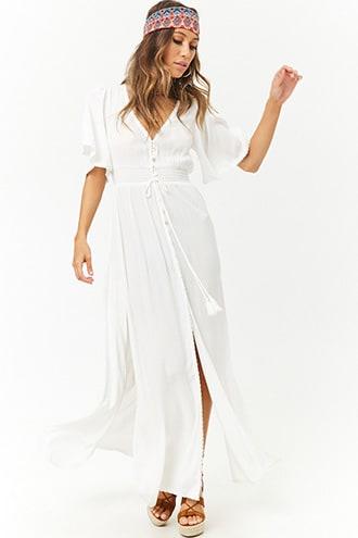 Forever21 Relaxed Side Slits Maxi Dress