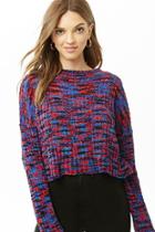 Forever21 Multicolor Chenille Knit Sweater