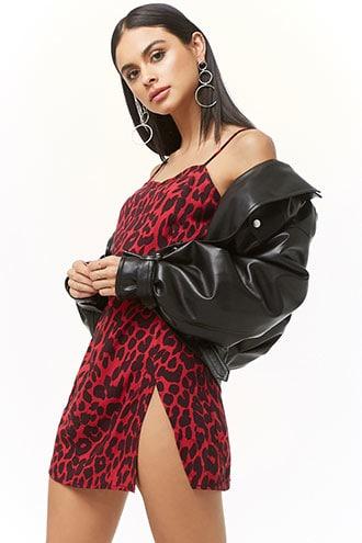 Forever21 Leopard Print Shift Dress
