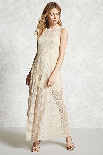 Forever21 Contemporary Crochet Dress