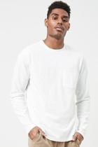 Forever21 Long Sleeve Pocket Tee