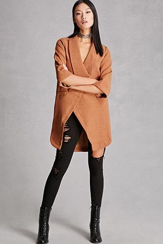 Forever21 Selfie Leslie Pleated Jacket