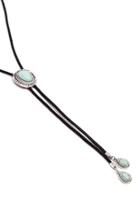 Forever21 Turquoise Stone Bolo Necklace