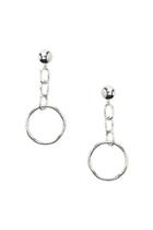 Forever21 Key Ring Chain Drop Earrings