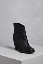 Forever21 Sbicca Faux Leather Heel Boots